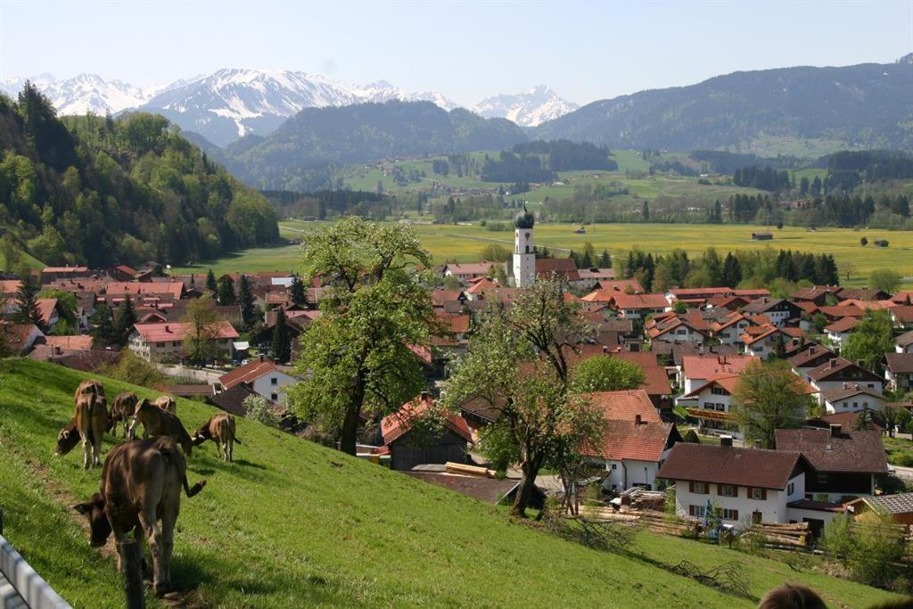 Ferienwohnung Landhaus Martin Sonthofen Exteriör bild